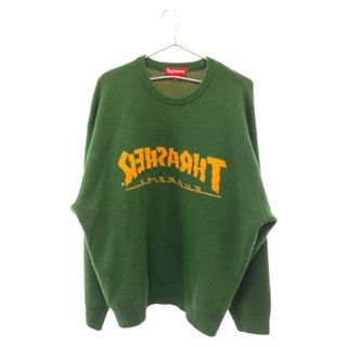 Supreme シュプリーム　アームロゴプリント　L ブラック　フーディ　肉厚