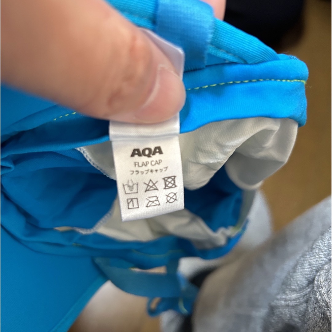 AQA(エーキューエー)のAQA フラップキャップ　子供用Sサイズ キッズ/ベビー/マタニティのこども用ファッション小物(帽子)の商品写真