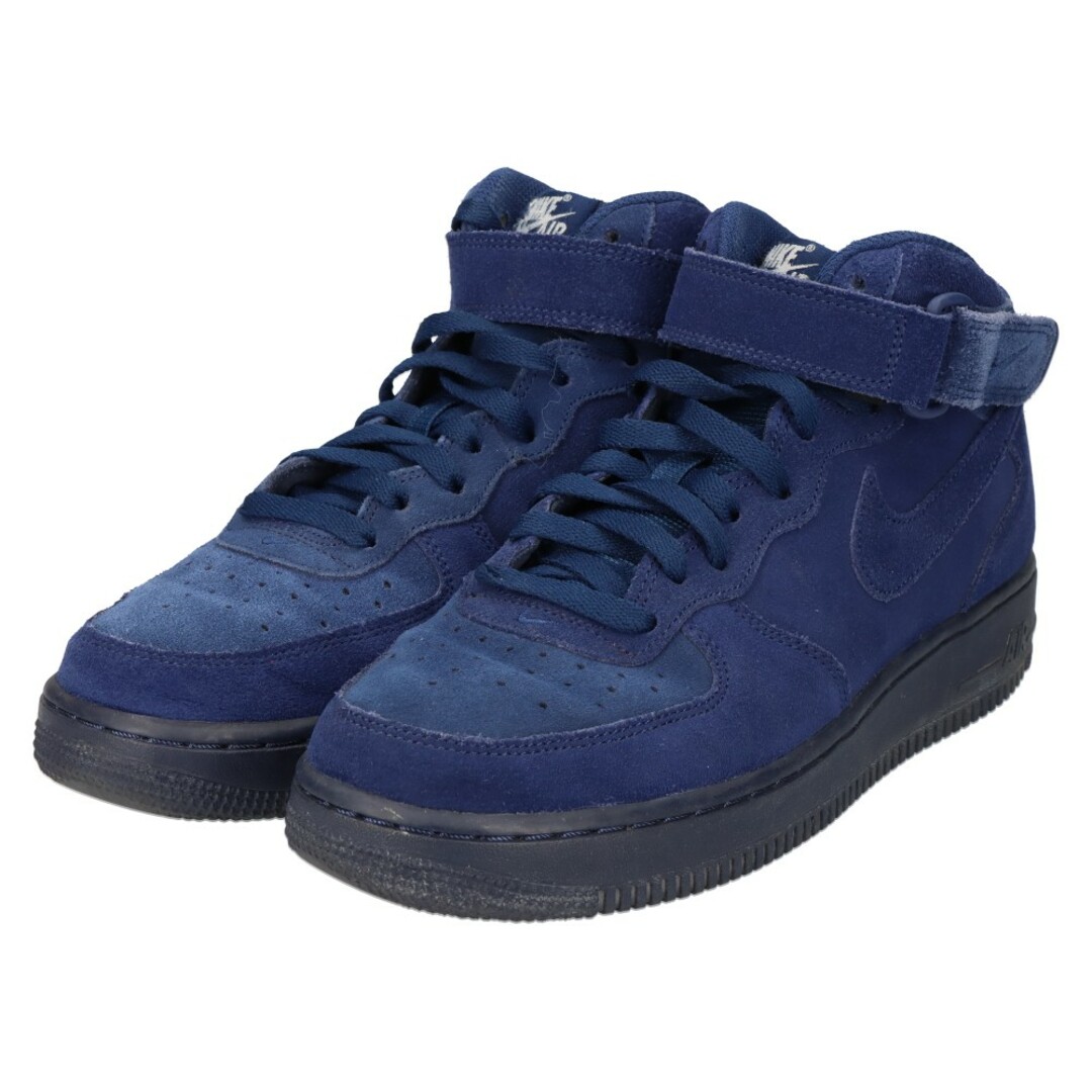 NIKE(ナイキ)のNIKE ナイキ AIR FORCE 1 MID 07 315123-410 エアフォース1 ミッドカットスニーカー US7.5/25.5cm ネイビー メンズの靴/シューズ(スニーカー)の商品写真