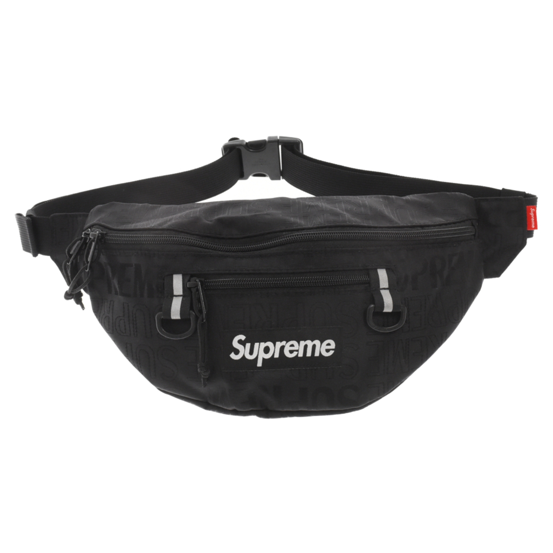 supreme  waist bag  19ss 黒