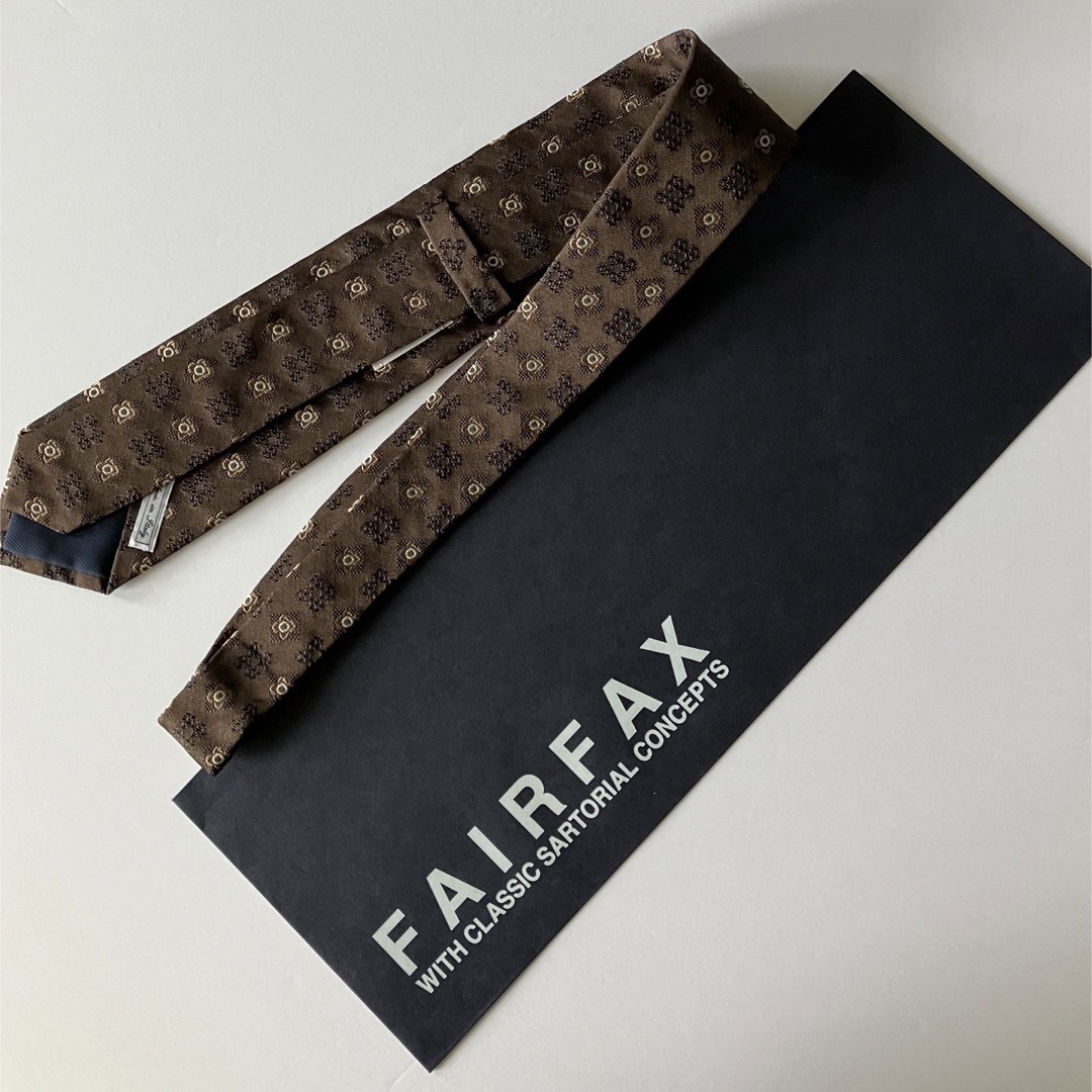 FAIR FAX(フェアファクス)の【新品】イタリア生地フェアファクスFAIRFAXネクタイ※袋付き メンズのファッション小物(ネクタイ)の商品写真