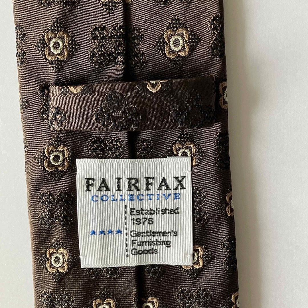 FAIR FAX(フェアファクス)の【新品】イタリア生地フェアファクスFAIRFAXネクタイ※袋付き メンズのファッション小物(ネクタイ)の商品写真