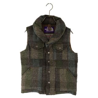 ザノースフェイス(THE NORTH FACE)のTHE NORTH FACE ザノースフェイス PURPLE LABEL×HARRIS TWEED NDW2969N ハリスツイード ダウンベスト パープルレーベル(ダウンベスト)