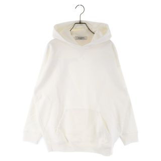 ヴァレンティノ(VALENTINO)のVALENTINO ヴァレンチノ VLogo Signature Hoodie Vロゴプリントプルオーバースウェットパーカー ホワイト VB3MF08V66G(パーカー)