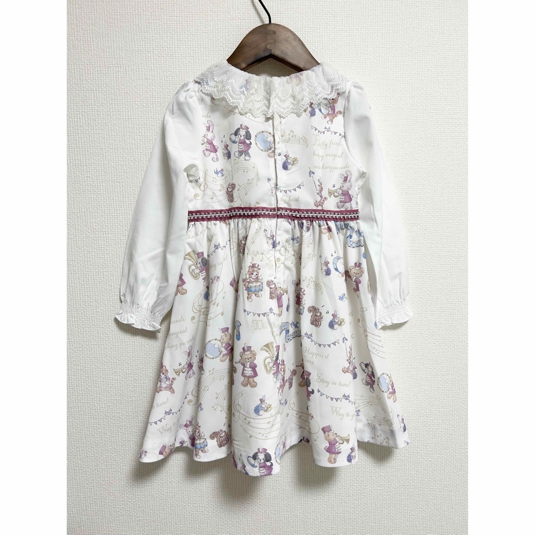 mezzo piano - 新品☆ メゾピアノ 鼓笛隊柄 ドッキングワンピース 110