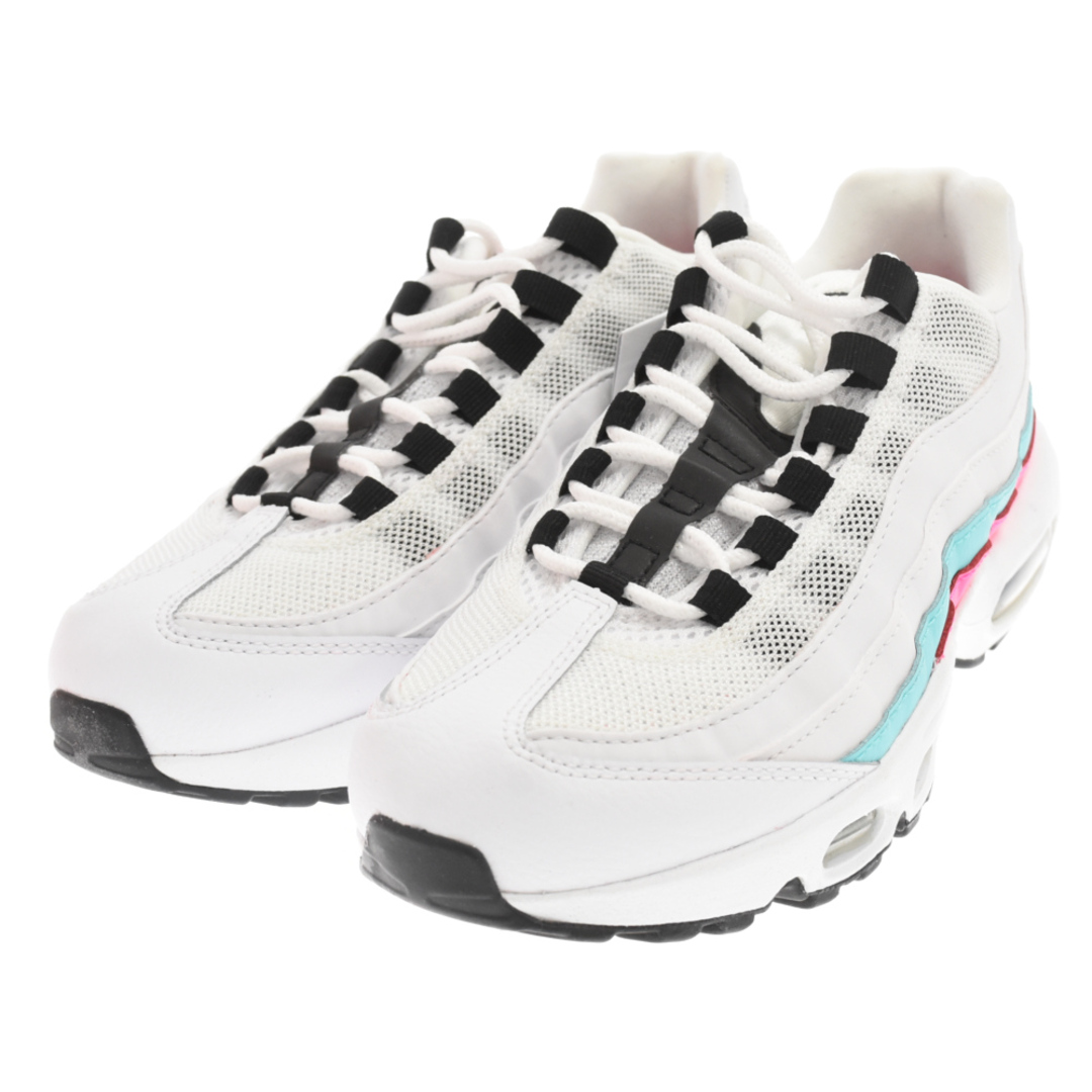 NIKE - NIKE ナイキ WMNS AIR MAX 95 WHITE/BLACK-ARR GREEN-PNK BLST