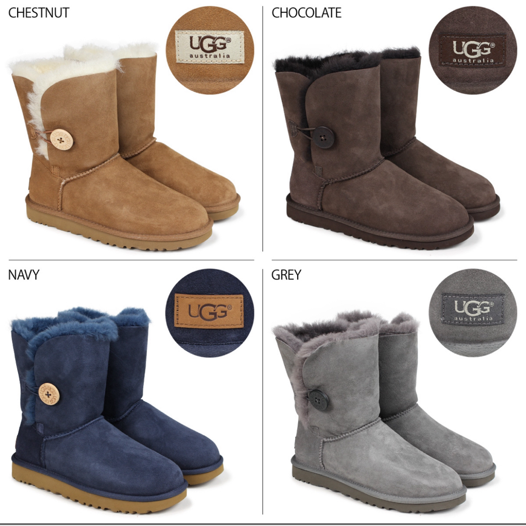 UGG(アグ)のUGG アグ ムートンブーツ ベイリーボタン 2 レディース  レディースの靴/シューズ(ブーツ)の商品写真