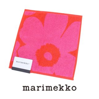 マリメッコ(marimekko)の◎マリメッコ Marimekko ミニタオル ◎ウニッコ ピンク ハンカチ(ハンカチ)