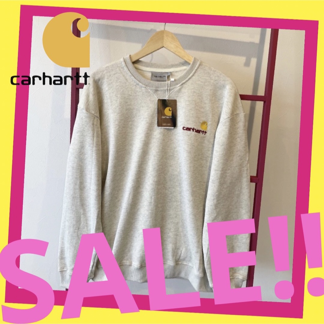 carhartt(カーハート)の【SALE！】Carhartt カーハート　トレーナー　スウェット　送料込　新品 レディースのトップス(トレーナー/スウェット)の商品写真