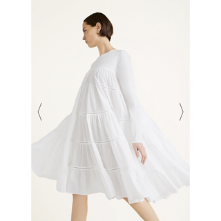 マーレット(Merlette)の MERLETTE ESSAOUIRA DRESS ¥75,900 ホワイト(ロングワンピース/マキシワンピース)