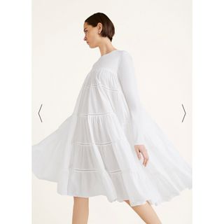 マーレット(Merlette)の MERLETTE ESSAOUIRA DRESS ¥75,900 ホワイト(ロングワンピース/マキシワンピース)