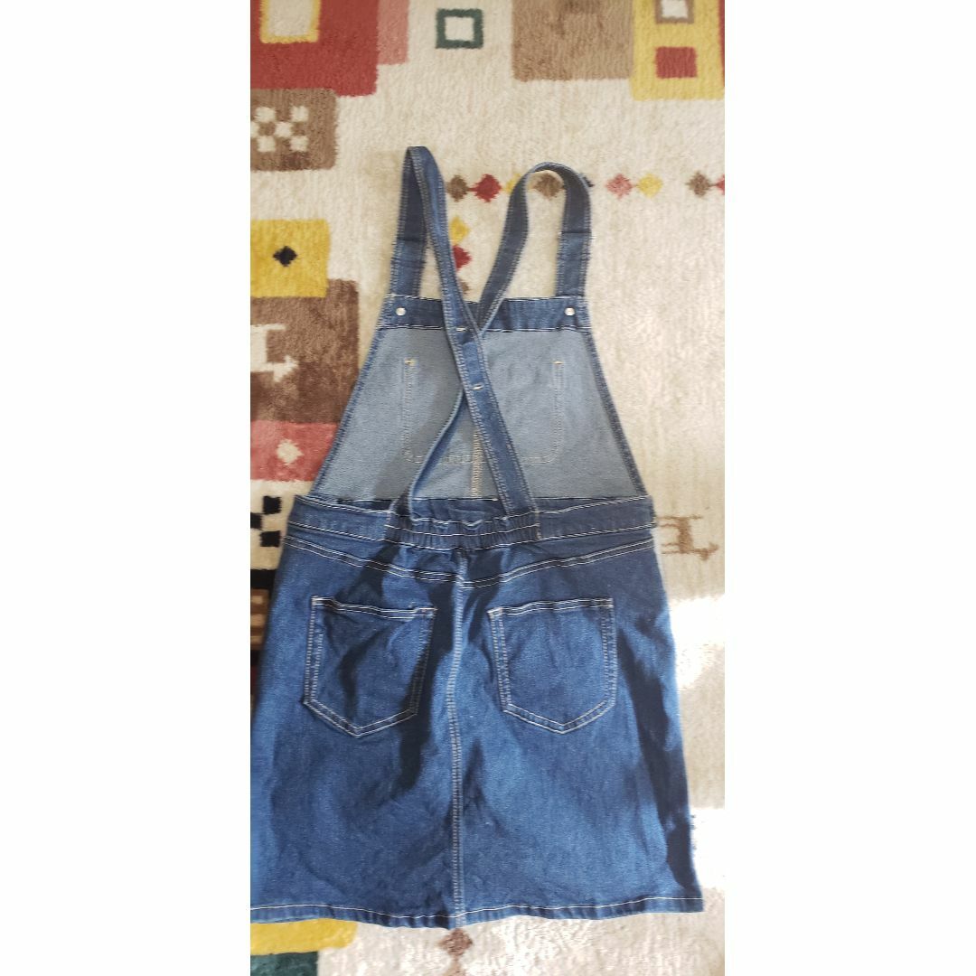 WEGO(ウィゴー)のサロペットWEGO  デニムミニジャンパースカート レディースのパンツ(キュロット)の商品写真