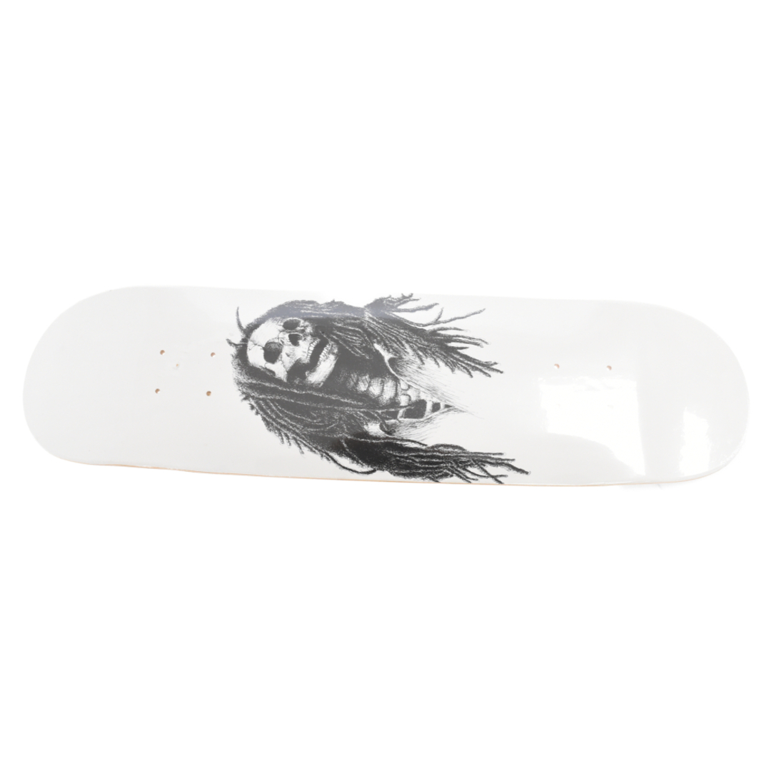 Palm Angels パームエンジェルス Skull Skateboard ロゴプリントスケートボード デッキ ブラック812センチ横幅