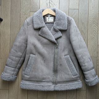 ザラキッズ(ZARA KIDS)のZARAガール　ボアジャケット(コート)