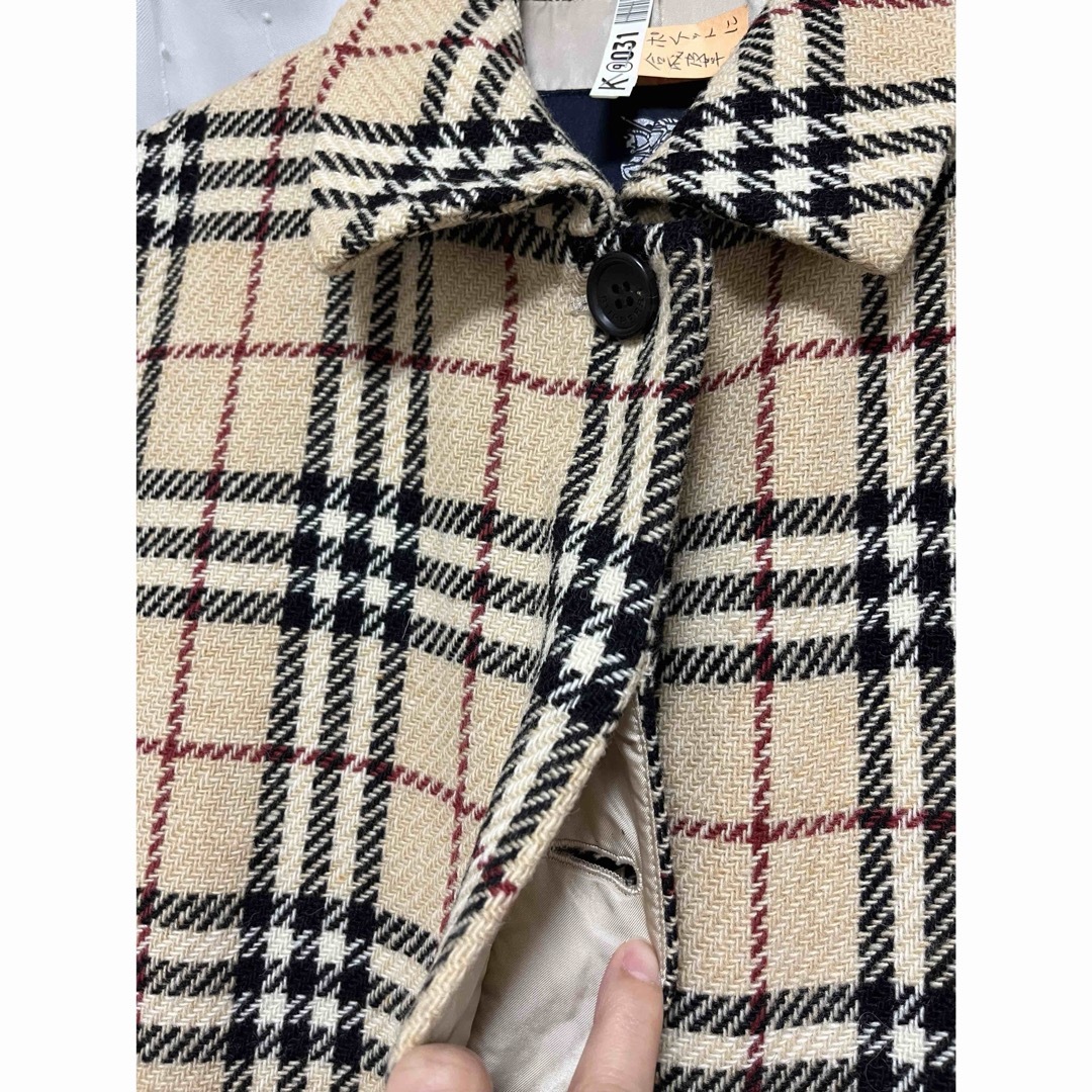 BURBERRY(バーバリー)の【希少】バーバリー　チェック柄コート レディースのジャケット/アウター(ロングコート)の商品写真