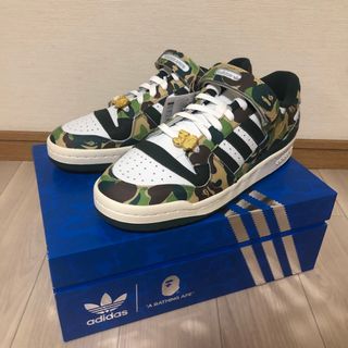 アディダス(adidas)のadidas FORUM 84 BAPE LOW 30th  27.5cm(スニーカー)