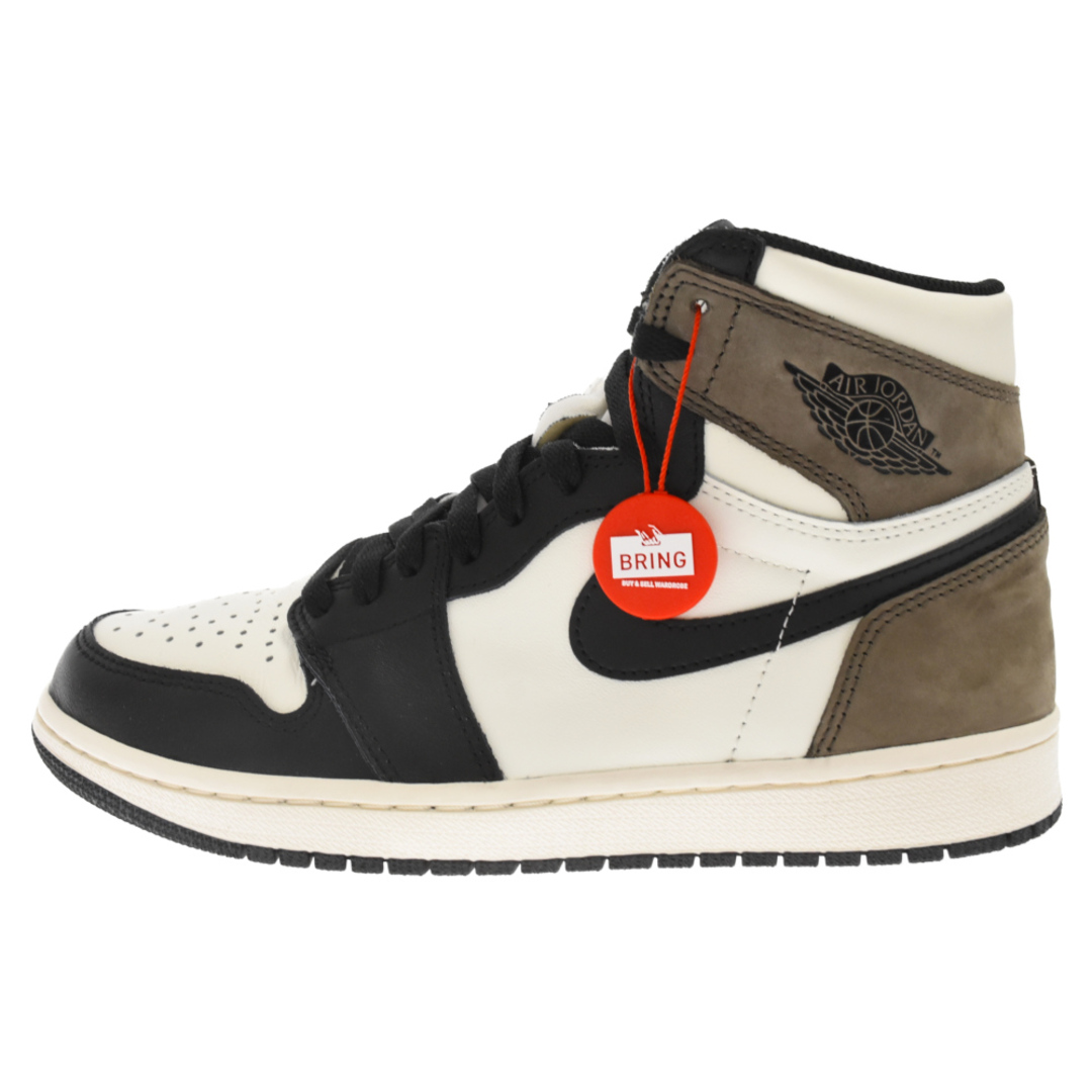 NIKE ナイキ AIR JORDAN 1 RETRO HIGH OG DARK MOCHA エアジョーダン1 レトロ ハイカットスニーカー ダークモカ U8.5/26.5cm 555088-105 ブラウン105センチ甲