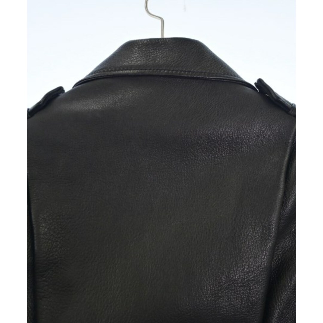 Acne Studios(アクネストゥディオズ)のAcne Studios アクネストゥディオズ ライダース 34(XS位) 黒 【古着】【中古】 レディースのジャケット/アウター(ライダースジャケット)の商品写真