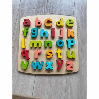 ハペ(Hape)の知育　木製パズル　英語(知育玩具)