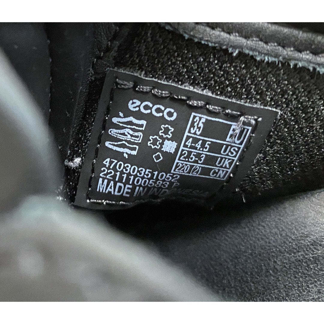 ECCO(エコー)のecco エコー レザースニーカー 35(22.5㎝) レディースの靴/シューズ(スニーカー)の商品写真