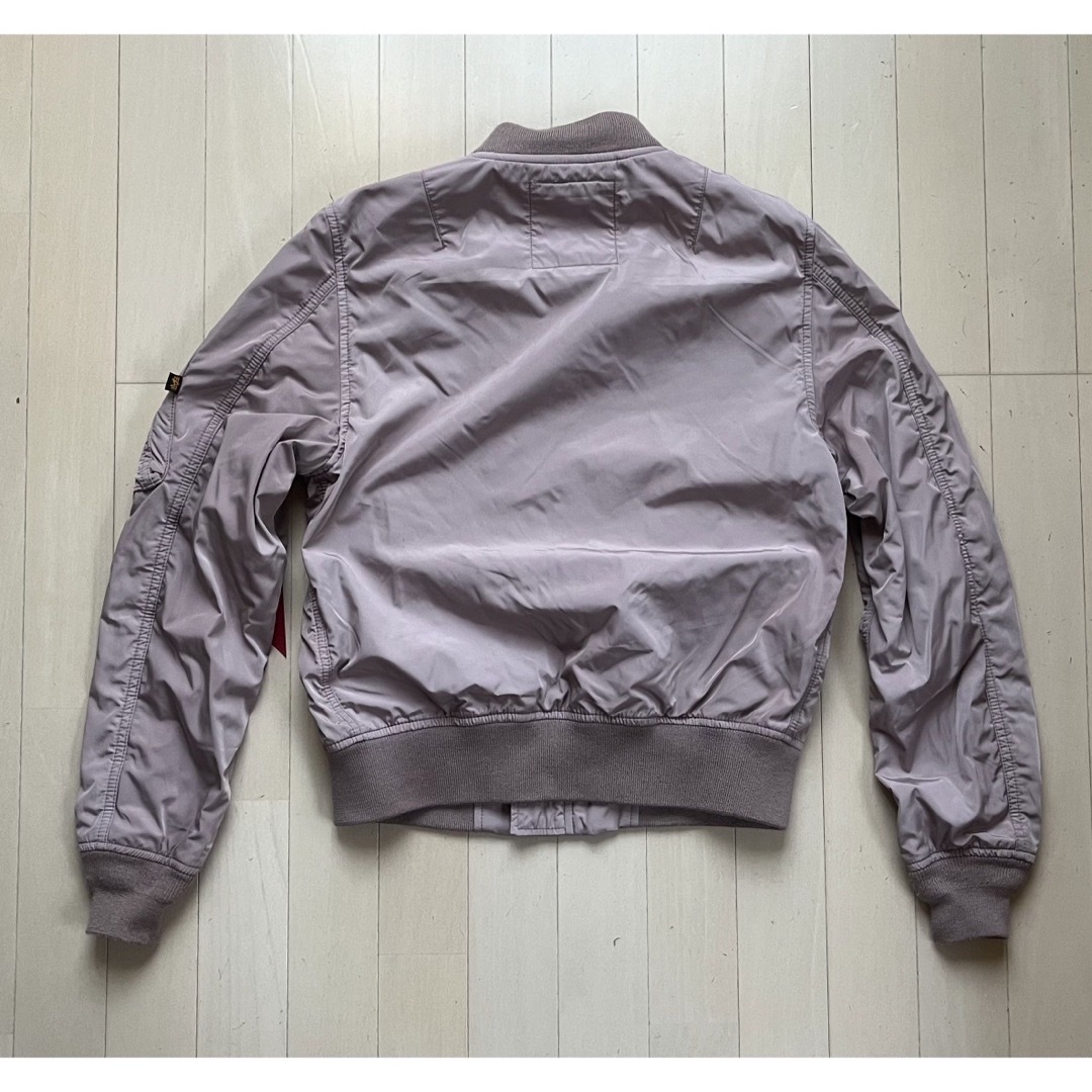 ALPHA INDUSTRIES(アルファインダストリーズ)のALPHA NYLON× SWET MA-1 SIZE L レディースのジャケット/アウター(ブルゾン)の商品写真