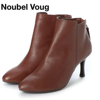 ヌーベルヴォーグリラックス(NOUBEL VOUG Relax)のヌーベルヴォーグ Noubel Voug 本革ヒールブーティー　22㎝(ブーツ)