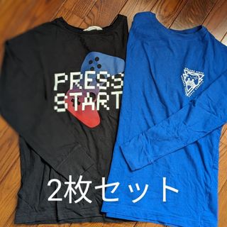 エイチアンドエム(H&M)のH&M ロンT 150㌢　2枚セット(Tシャツ/カットソー)