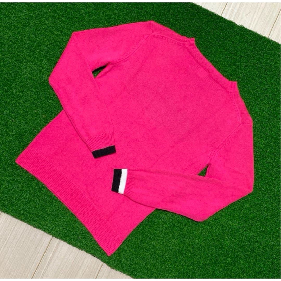 archivio(アルチビオ)のアルチビオ  カシミヤ100% ニット　セーター　サイズ36 ゴルフウェア スポーツ/アウトドアのゴルフ(ウエア)の商品写真