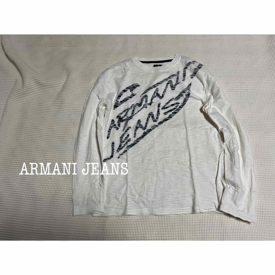 ARMANI JEANS(アルマーニジーンズ)のARMANIJEANS アルマーニ　ジーンズ　長袖Tシャツ　ロンT メンズのトップス(Tシャツ/カットソー(七分/長袖))の商品写真