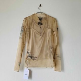 Ameri VINTAGE - アメリヴィンテージ ARCH NECK CARDBOARD TOPの通販