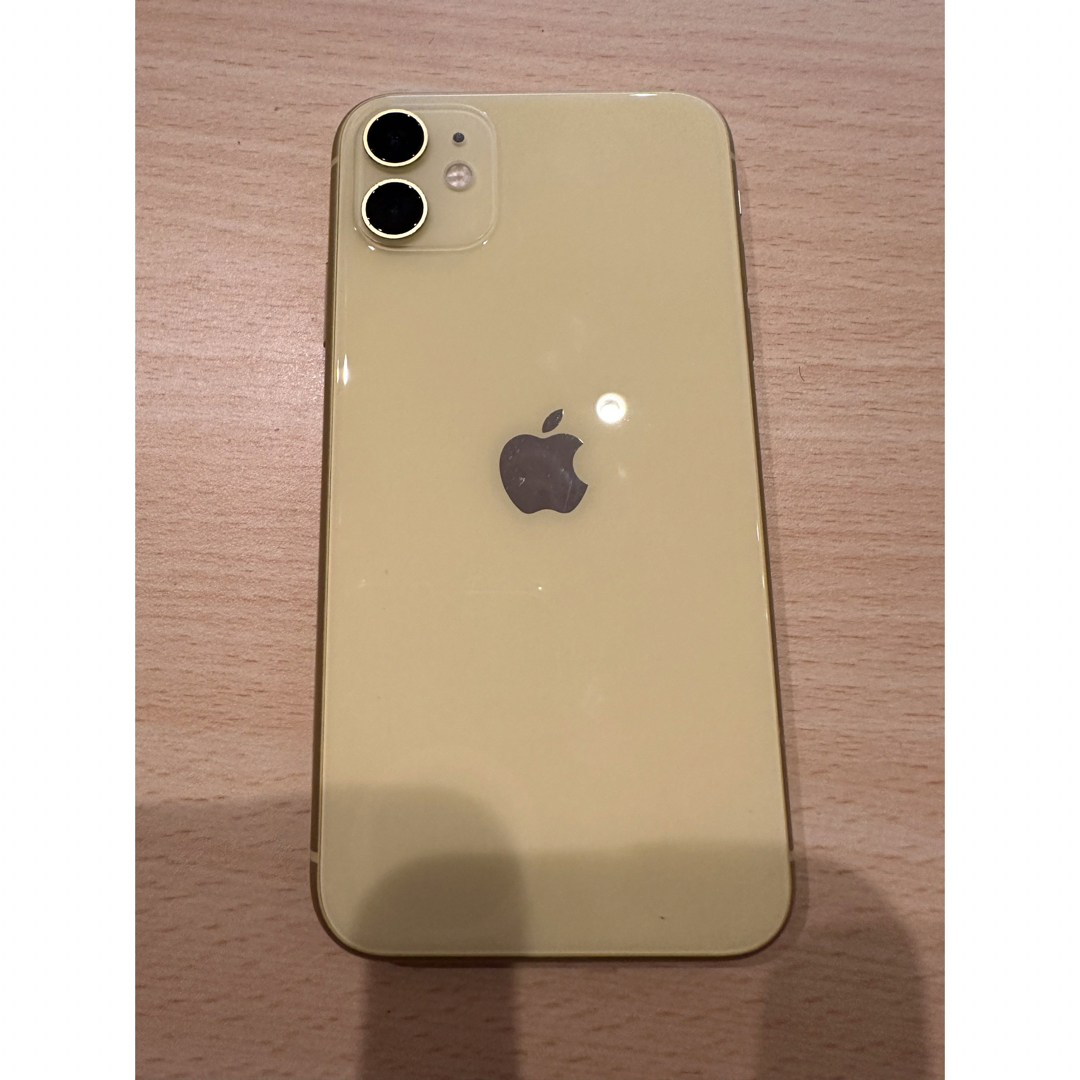 スマートフォン本体【ジャンク品】  iPhone 11 イエロー 128 GB SIMフリー