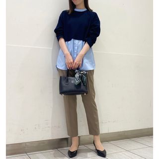 ユナイテッドアローズグリーンレーベルリラクシング(UNITED ARROWS green label relaxing)の値下げ！グリーンレーベルリラクシングシャツレイヤード プルオーバーカットソー(カットソー(長袖/七分))