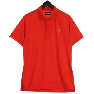 ラコステ(LACOSTE)のラコステSPORT ポロシャツ 半袖 DH9631L オレンジ M(ウエア)