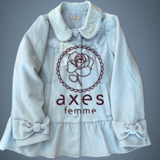 アクシーズファム(axes femme)の【新品タグ付】axes🎀アクシーズ✨️ショートコート(ピーコート)