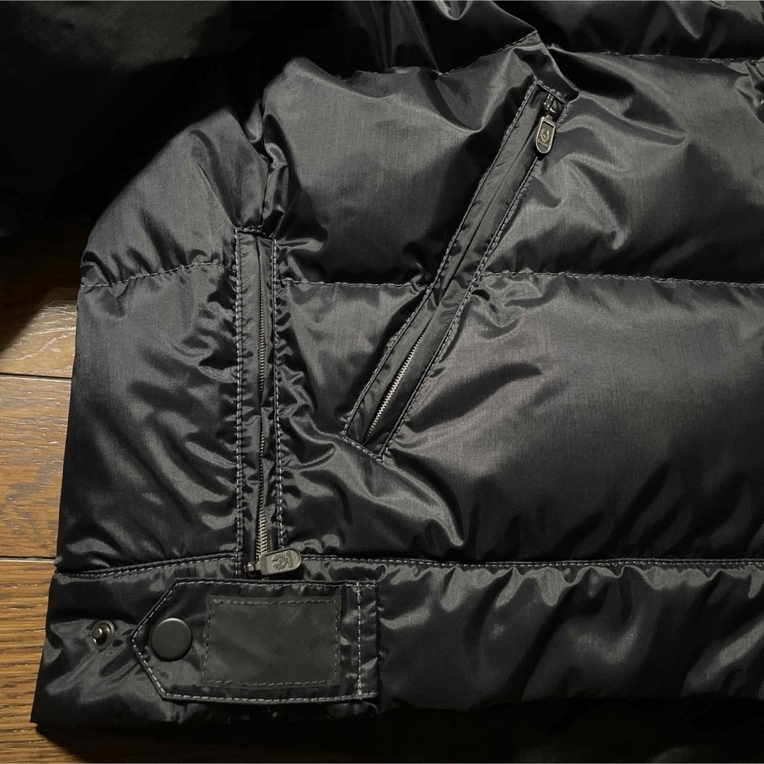 BELSTAFF(ベルスタッフ)のベルスタッフ　 ダウンジャケット   ライダース　 ブラック　Ｌサイズ メンズのジャケット/アウター(ダウンジャケット)の商品写真