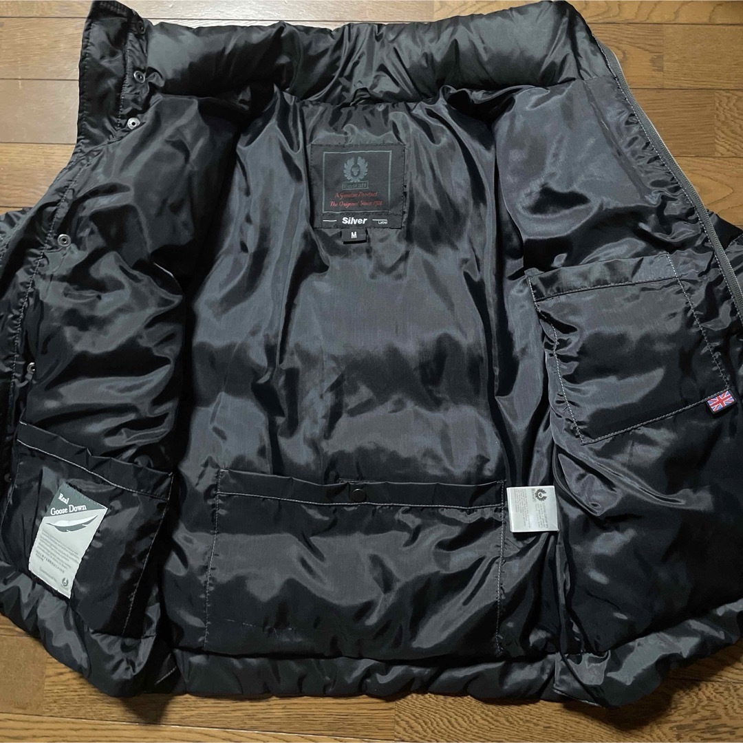 BELSTAFF(ベルスタッフ)のベルスタッフ　 ダウンジャケット   ライダース　 ブラック　Ｌサイズ メンズのジャケット/アウター(ダウンジャケット)の商品写真