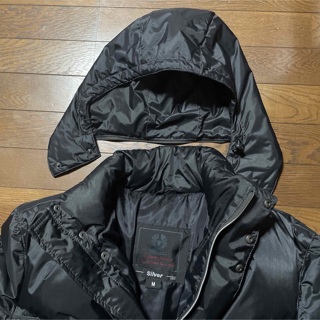 BELSTAFF(ベルスタッフ)のベルスタッフ　 ダウンジャケット   ライダース　 ブラック　Ｌサイズ メンズのジャケット/アウター(ダウンジャケット)の商品写真