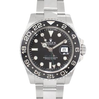 ロレックス(ROLEX)の【保証書付】 ロレックス 116710LN GMTマスター2 SS ランダム番 自動巻き 腕時計 2012年5月購入 ブラック シルバー メンズ 40802069691 【中古】【アラモード】(腕時計(アナログ))