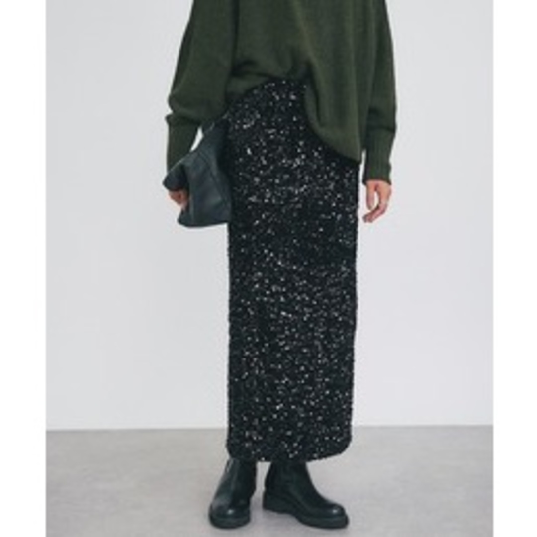 ジュニア♡様専用🎄RIVE DROITEスパンコールタイトスカート⭐️ レディースのスカート(ロングスカート)の商品写真