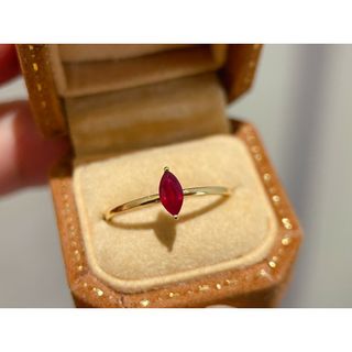 ルビーリング0.26ct　k18(リング(指輪))