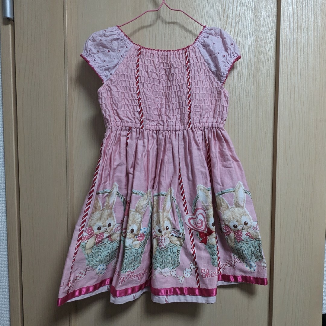 シャーリーテンプル バニーワンピースキッズ服女の子用(90cm~)