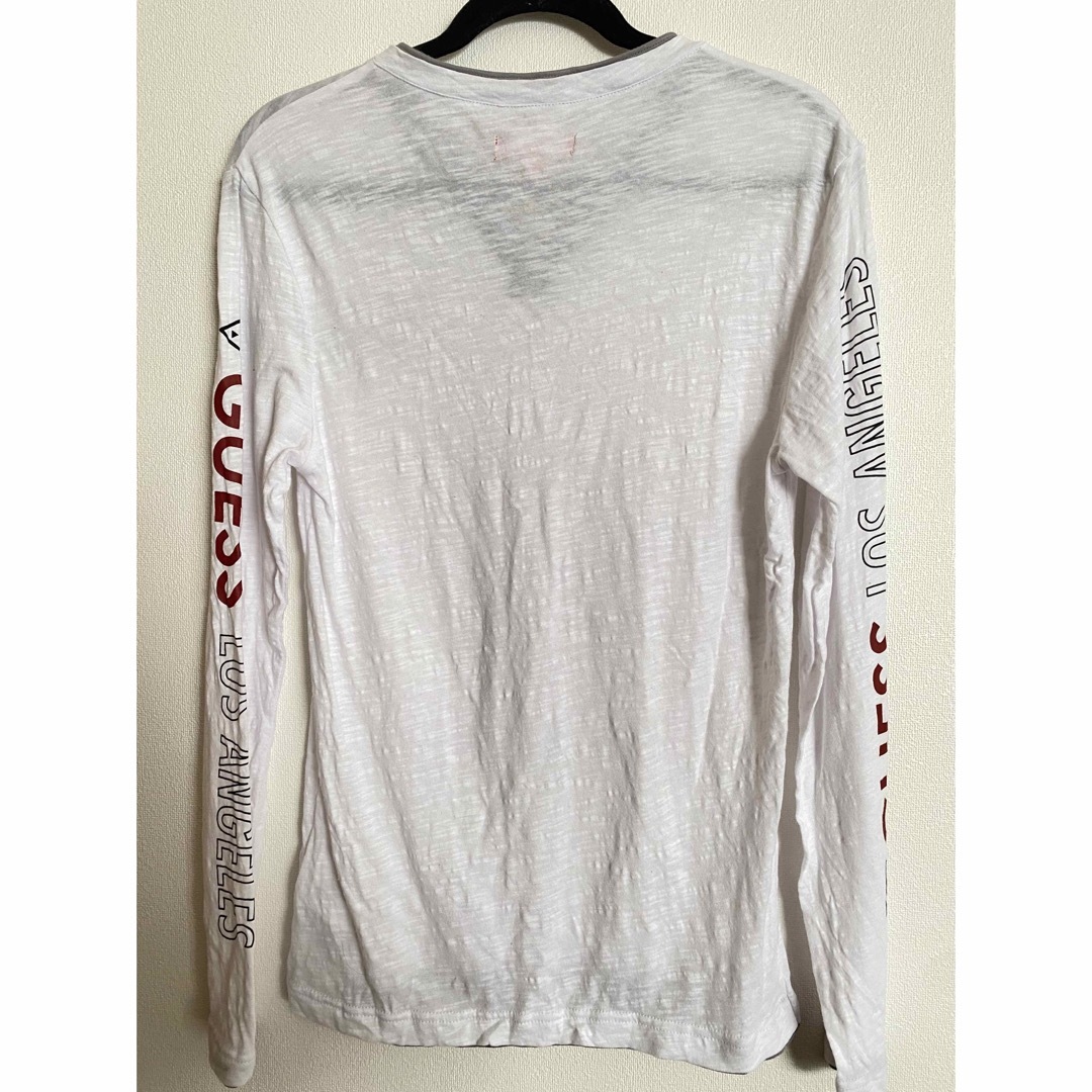 GUESS(ゲス)のguess ロンT 長袖　XS メンズのトップス(Tシャツ/カットソー(七分/長袖))の商品写真