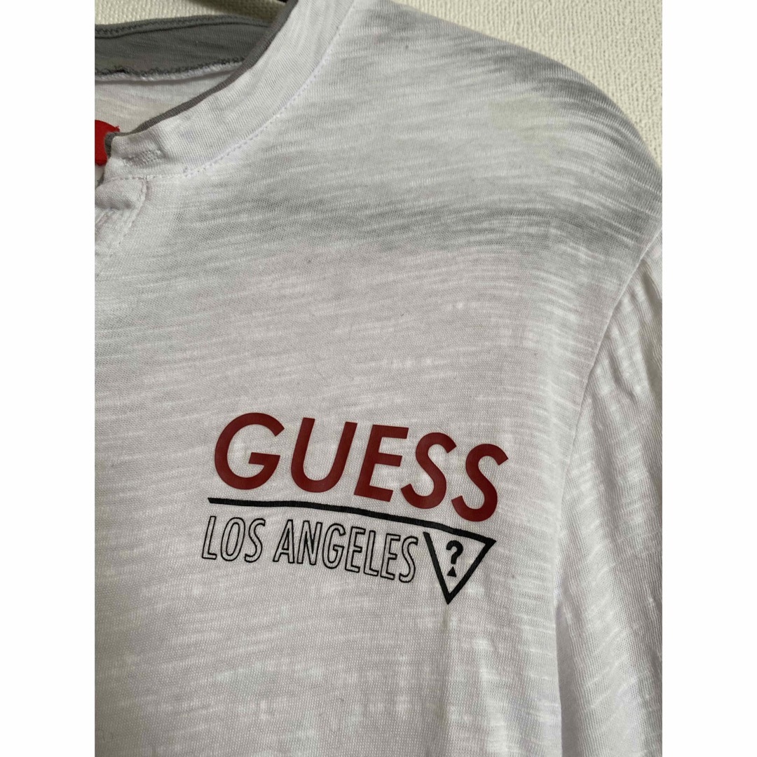 GUESS(ゲス)のguess ロンT 長袖　XS メンズのトップス(Tシャツ/カットソー(七分/長袖))の商品写真