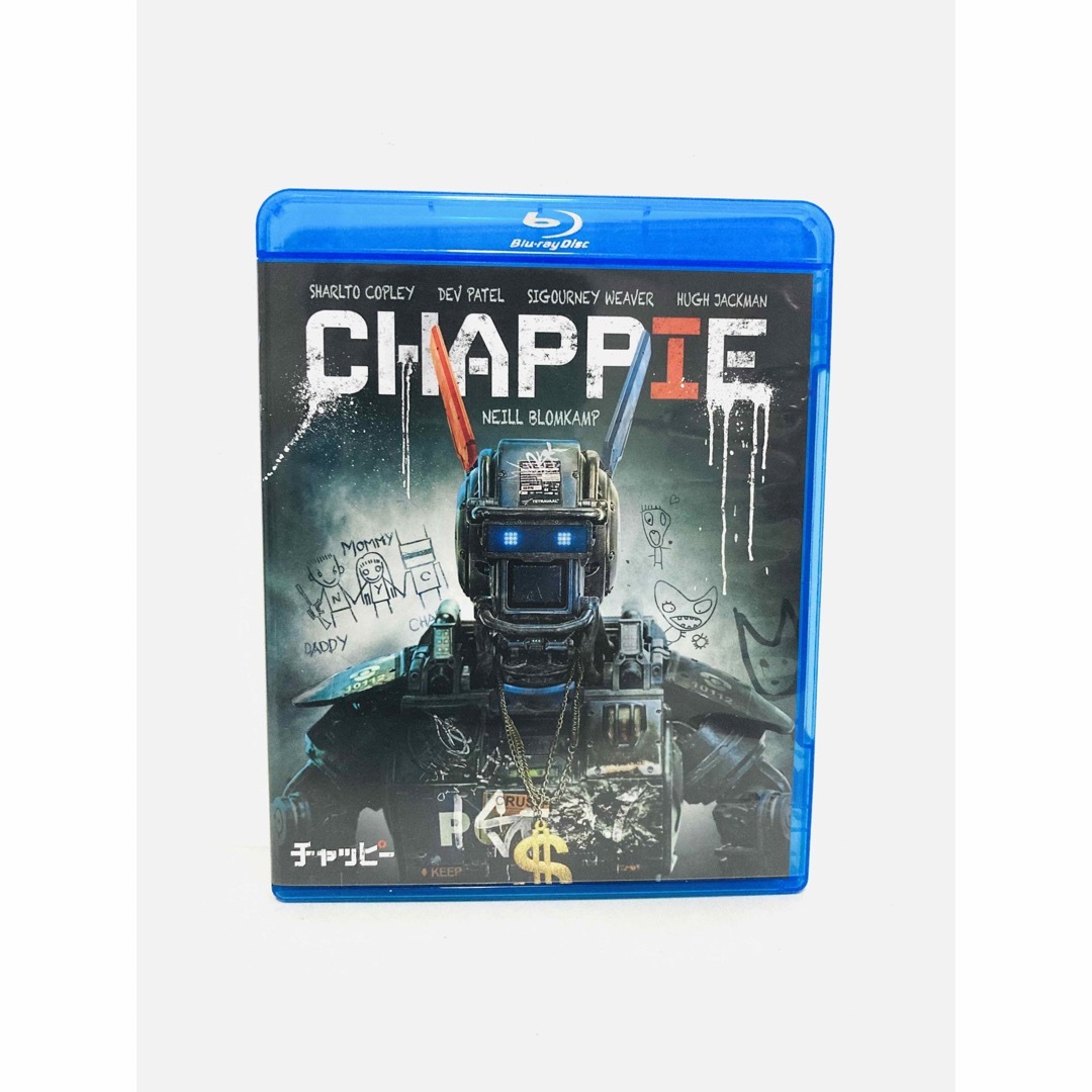 【新品同様】映画『チャッピー／CHAPPiE』ブルーレイ＆廃盤サントラCDセット エンタメ/ホビーのDVD/ブルーレイ(外国映画)の商品写真