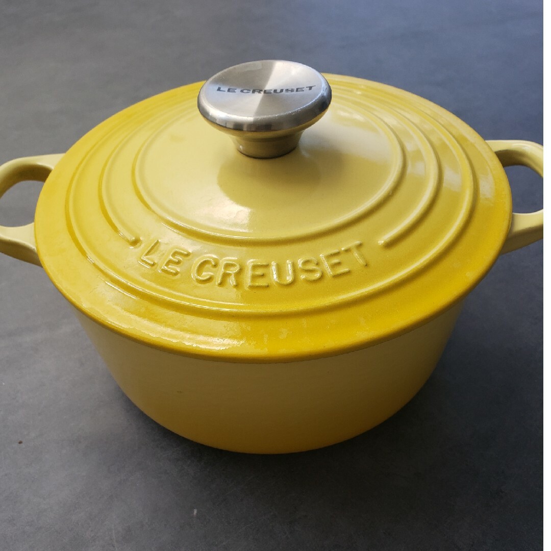 値下12/25までル・クルーゼ　LE CREUSET　両手鍋ココットロンド18㎝鍋/フライパン