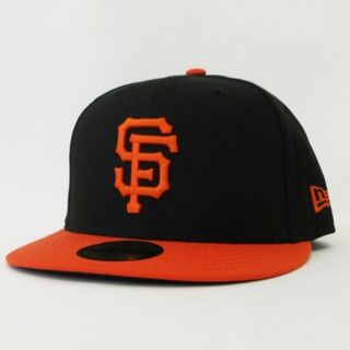 ニューエラー(NEW ERA)のニューエラ 59FIFTY MLB ジャイアンツ キャップ 黒 7 1/4(キャップ)