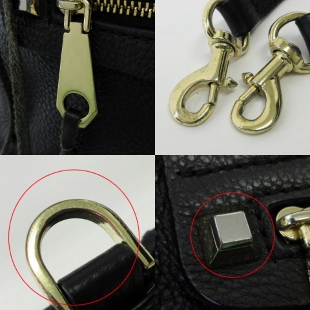 Rebecca Minkoff(レベッカミンコフ)のレベッカミンコフ ショルダーバッグ ハンド 2way 皮革 フリンジ 黒 レディースのバッグ(ショルダーバッグ)の商品写真