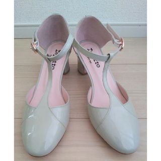 レペット(repetto)のレペット Repetto 36 Tストラップ パンプス グレー(ハイヒール/パンプス)