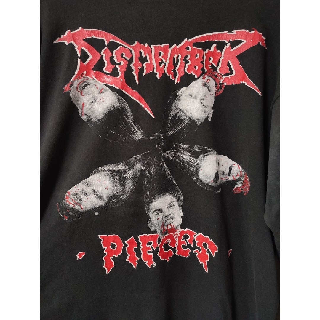 【値下げ不可】古着 90s Dismember ロンＴ メンズのトップス(Tシャツ/カットソー(七分/長袖))の商品写真