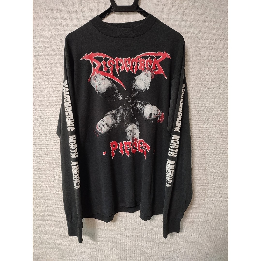 【値下げ不可】古着 90s Dismember ロンＴ メンズのトップス(Tシャツ/カットソー(七分/長袖))の商品写真